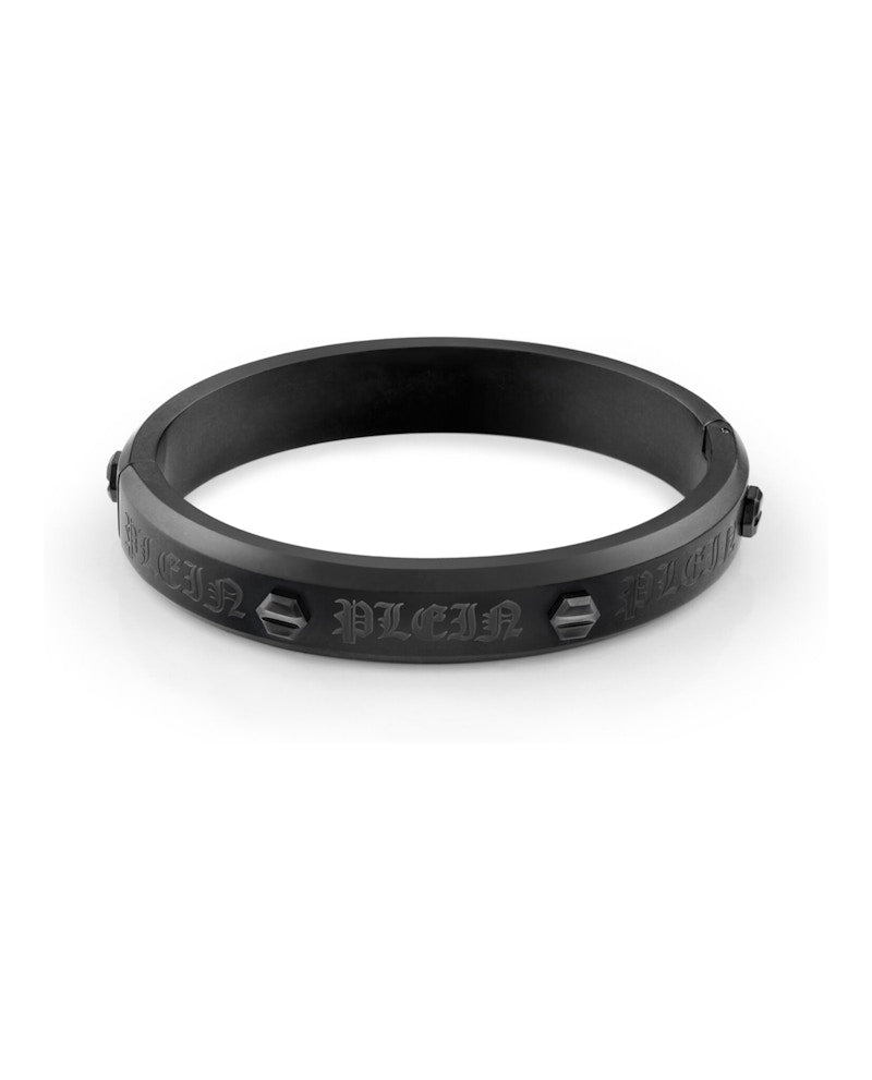 Philipp Plein Hexagon Bangle Bracelet Stainless Steel