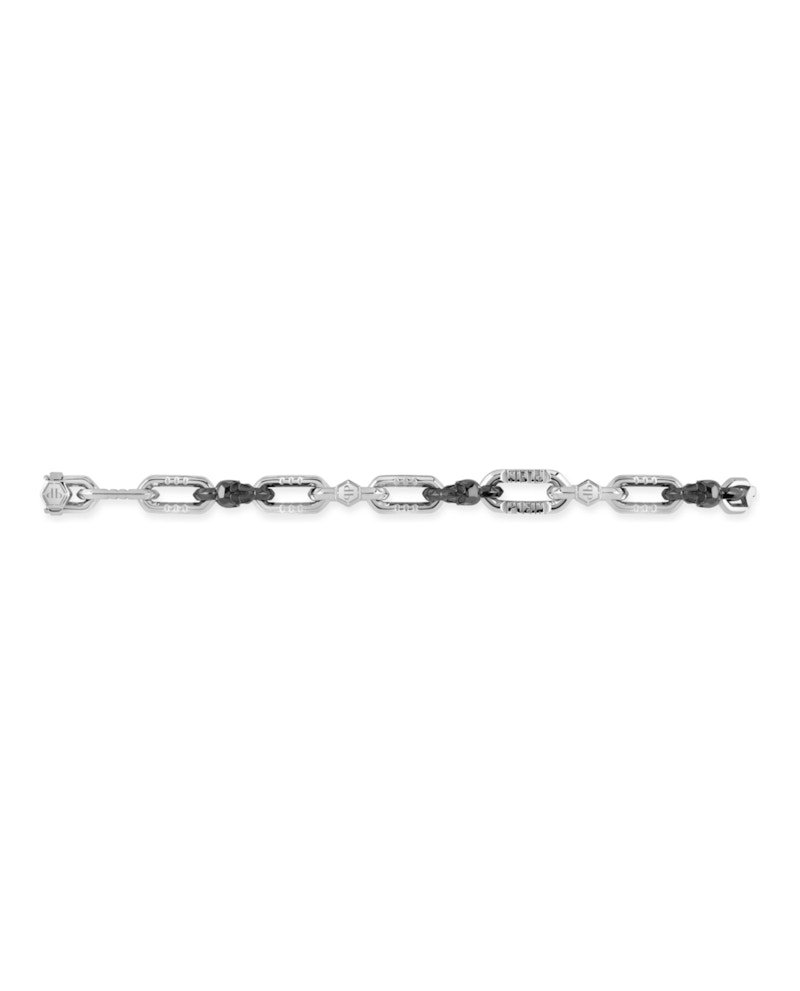 Philipp Plein Plein Edge Cable Chain Bracelet Two Tone