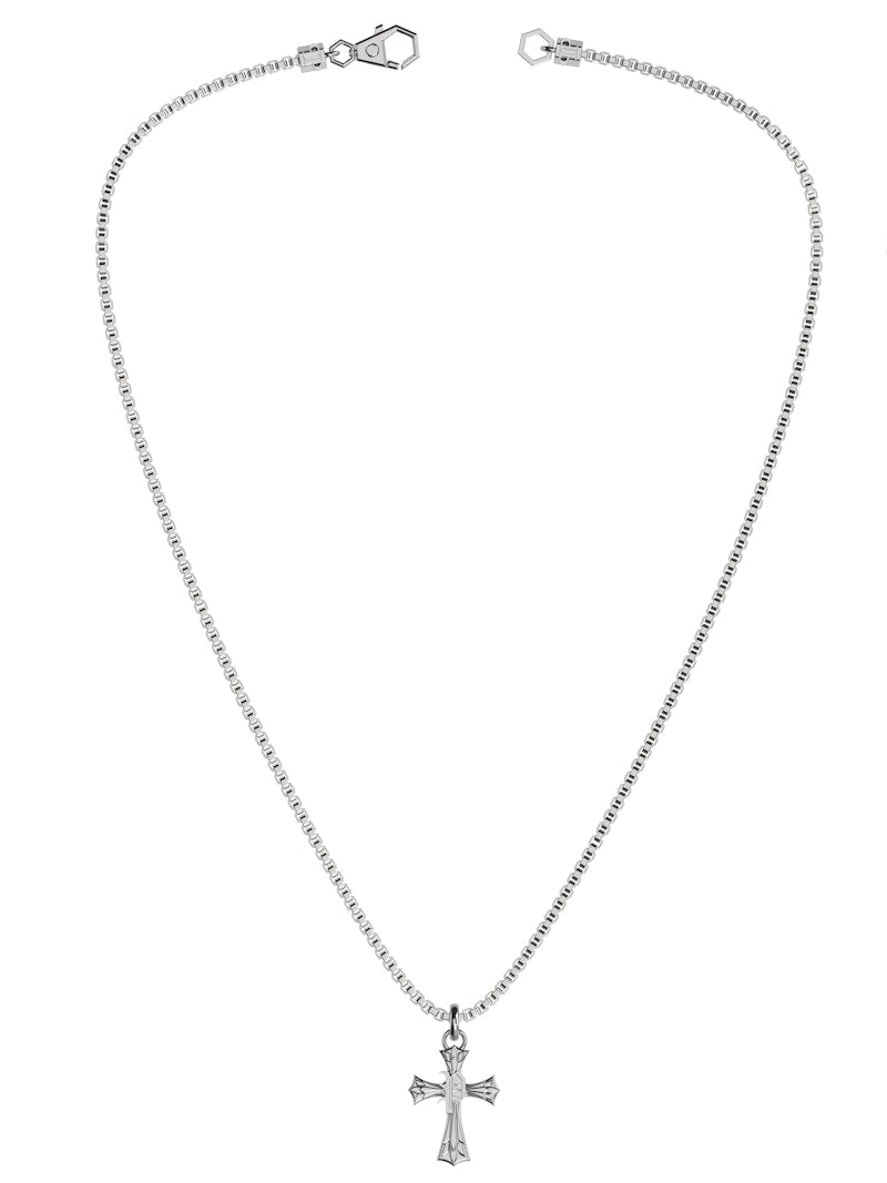 Philipp Plein Plein Valentine Box Chain Necklace Stainless Steel
