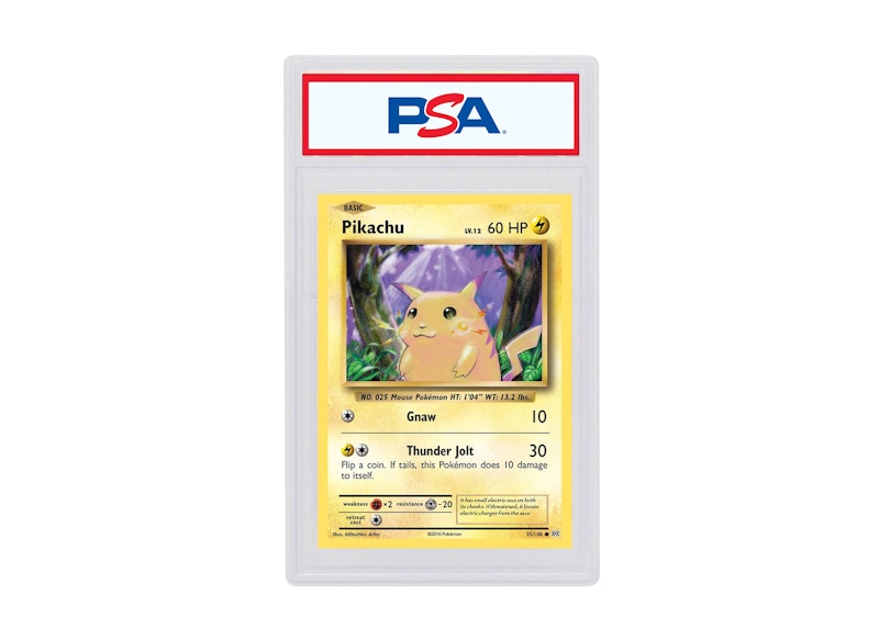 Pikachu 2016 Pokémon XY Evolutions 35/108 (PSA or BGS Graded)