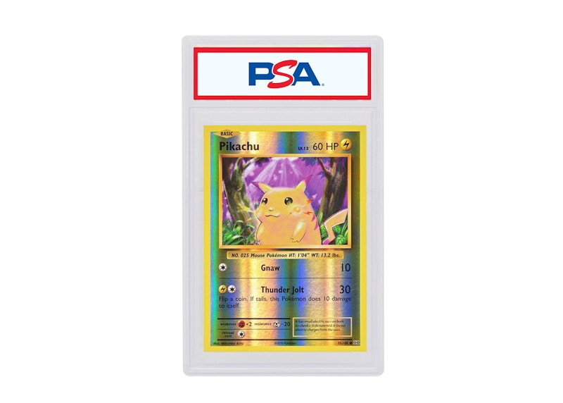 Pikachu 2016 Pokémon XY Evolutions Reverse Foil 35/108 (PSA or BGS Graded)