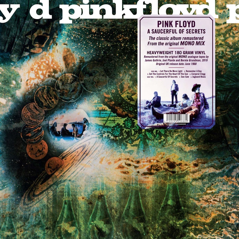Pink Floyd A Saucerful of Secrets Mono Mix LP Vinyl Black