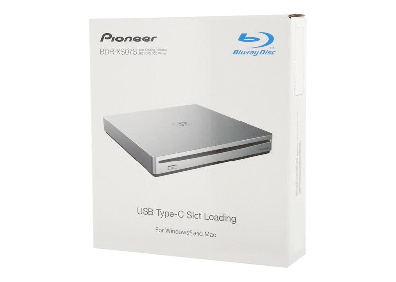 Pioneer Gen1 (3.0) Portable BD/DVD/CD Burner BDR-XS07S