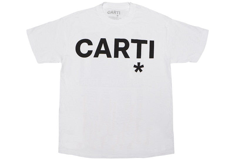Playboi Carti Burn Tee White