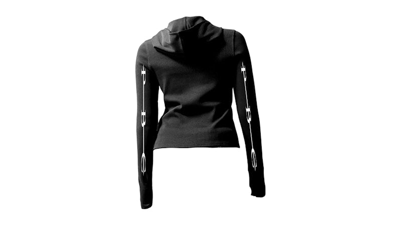 Playboi Carti Iam Double Zip VI Top Black