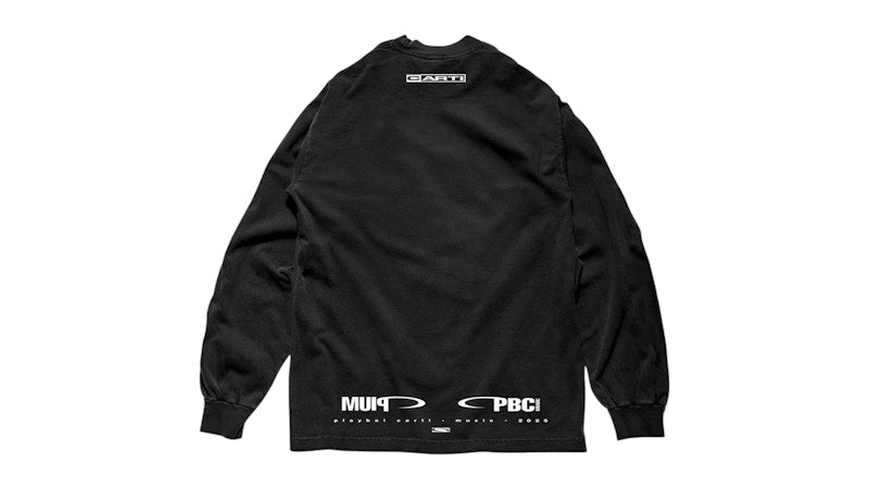Playboi Carti Iam Manhole Cover L/S Tee Black