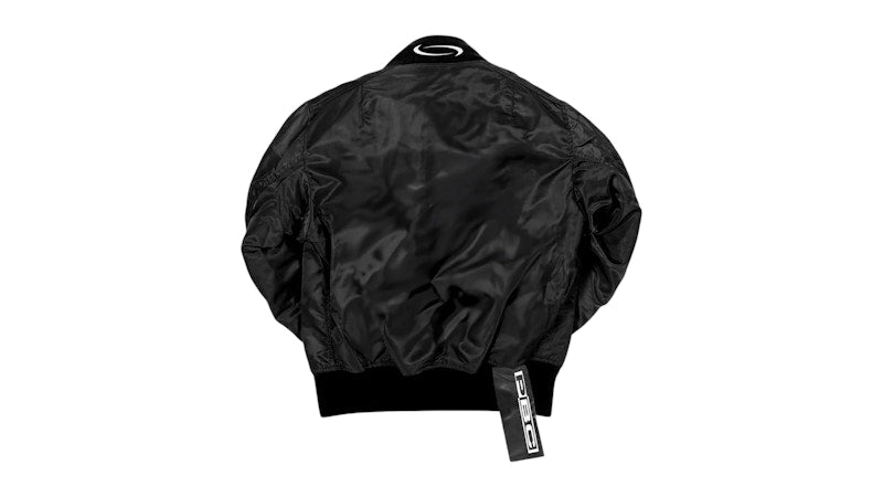 Playboi Carti Iam Swoosh Logo Bomber Black