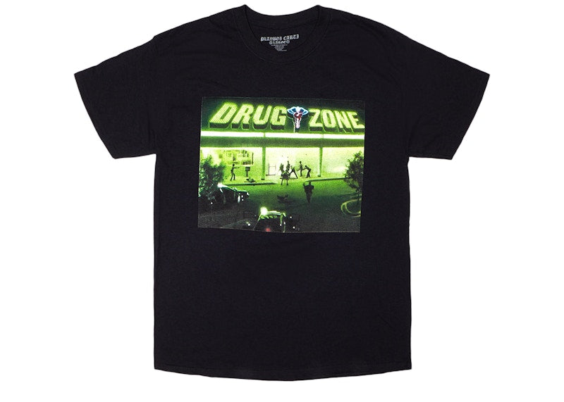 Playboi Carti Neon Tour Drug Zone Tee Black