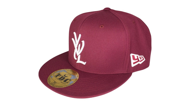 Playboi Carti YVL Cap White/Maroon