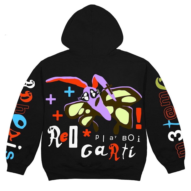 Playboi Carti x CPFM 4 WLR M3tamorphosis Hoodie Black
