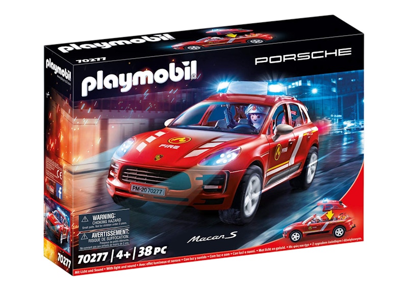 Playmobil Porsche Macan S Fire Brigade Set 70277