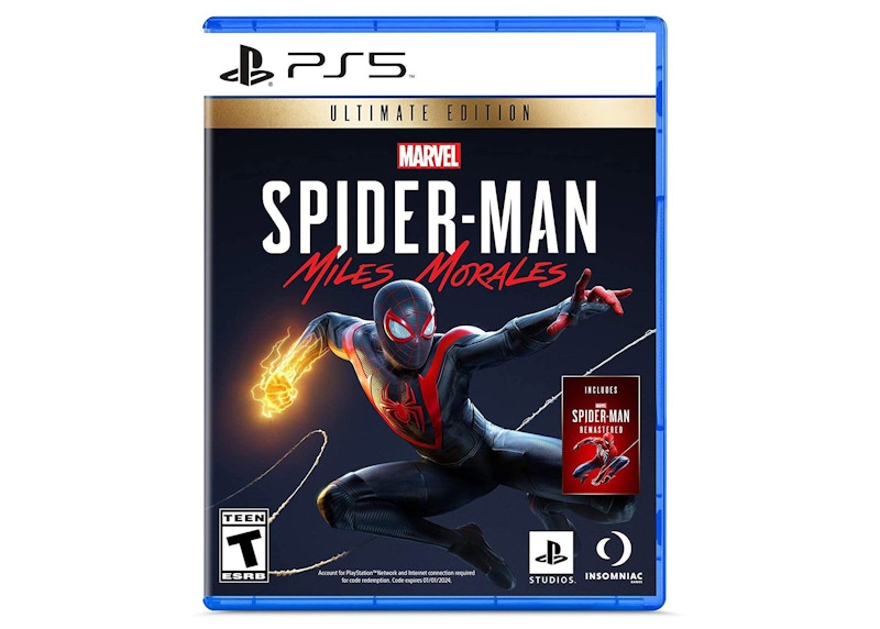 Playstation PS5 Marvel Spider-Man Miles Morales Ultimate Edition Video Game