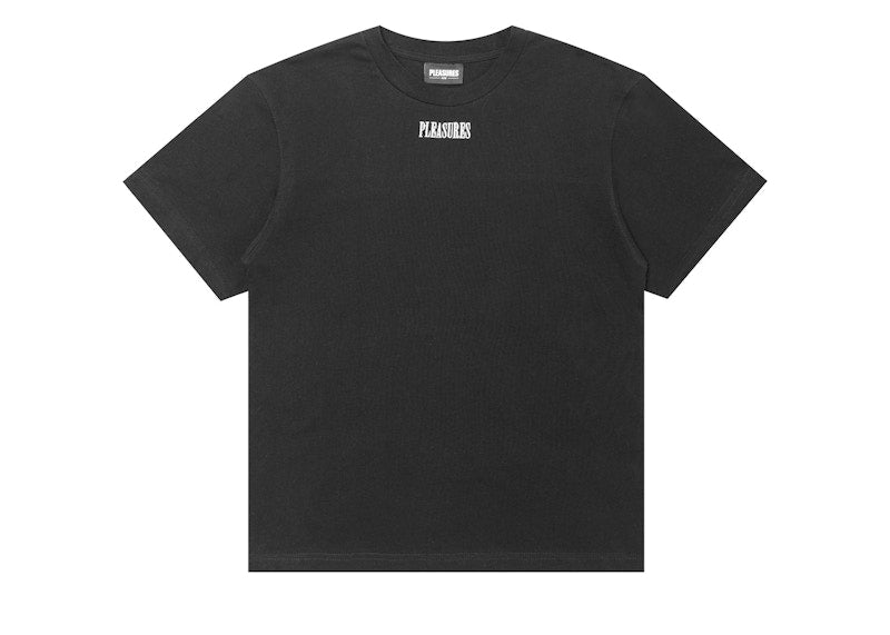 Pleasures Check Tee Black