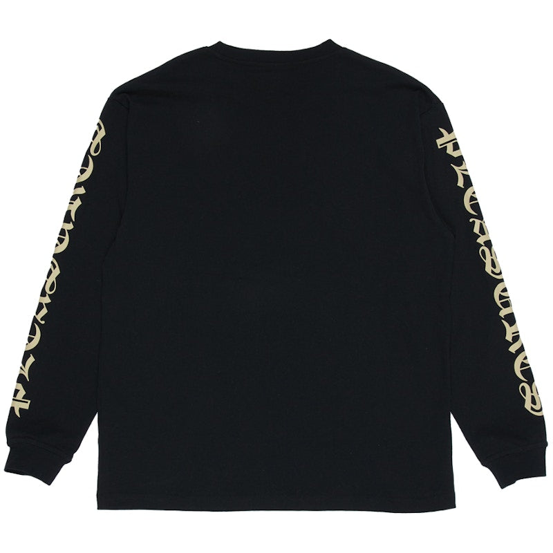 Pleasures Old E Heavyweight Long Sleeve Shirt Black