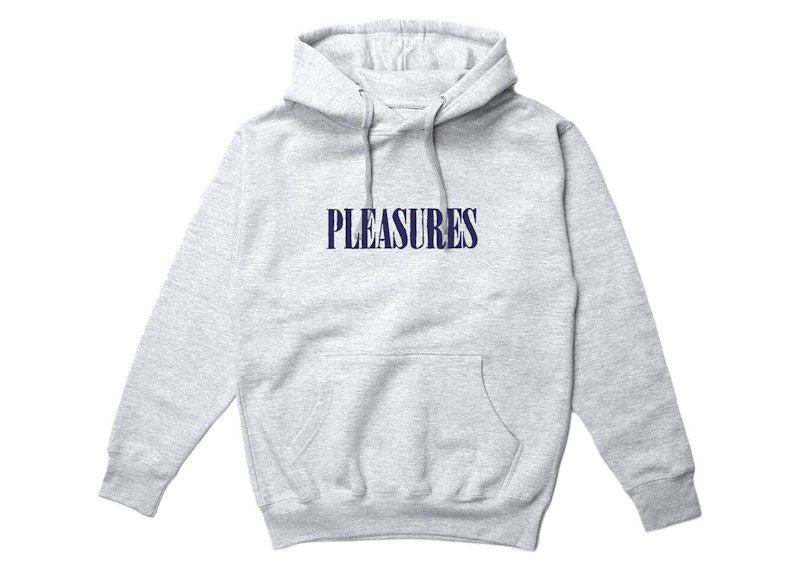 Pleasures Tickle Logo Hoodie Grey