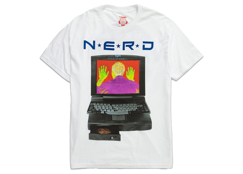 Pleasures x N.E.R.D. Disc T-Shirt White