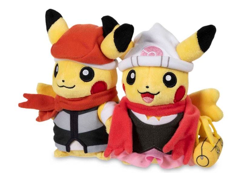 Pokemon 25th Celebration Sinnoh Region Pikachu Poké 8 1/2 Inch Plush