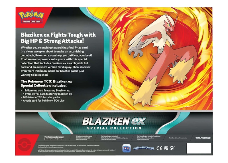 Pokémon Blaziken ex Special Collection Box