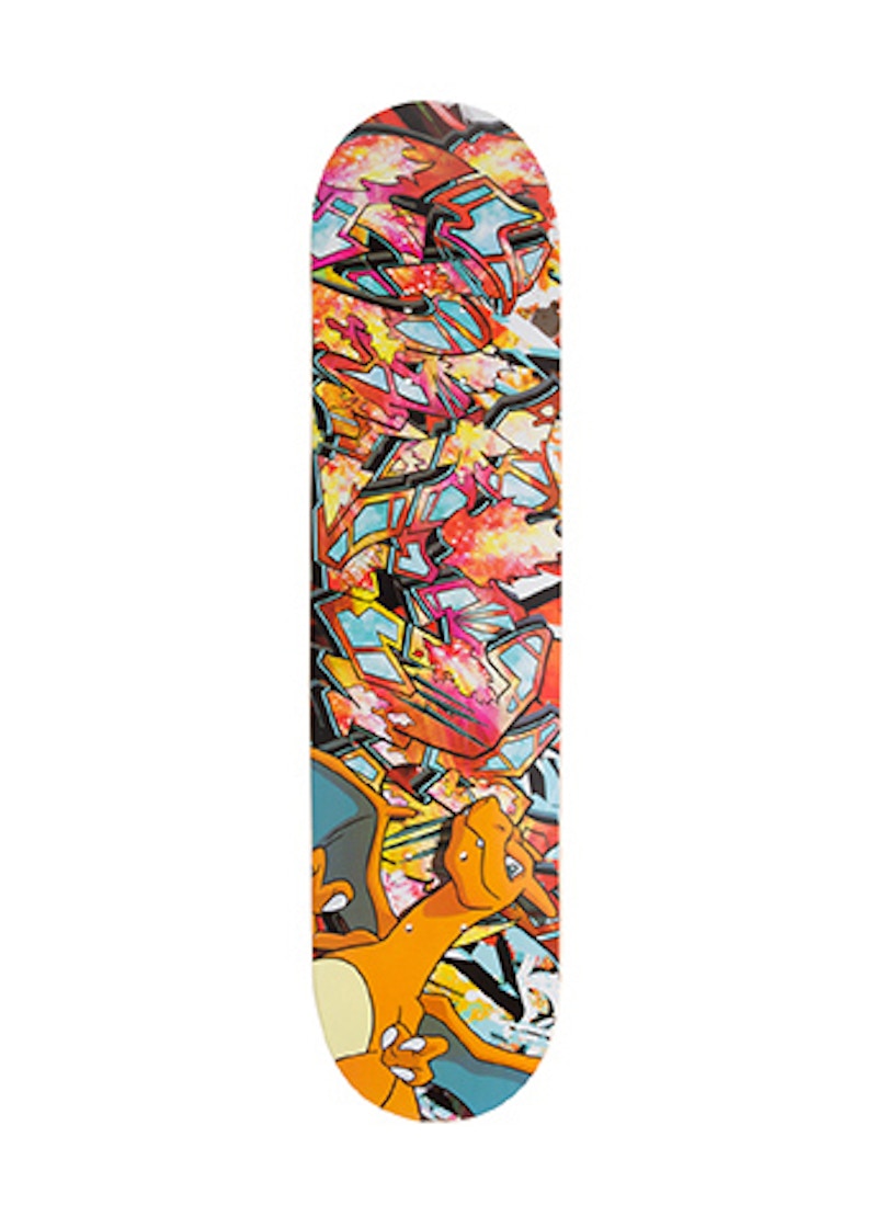 Pokemon Center SHIBUYA Graffiti Art Charizard Skate Deck