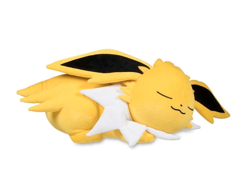 Pokemon Center Sleeping Jolteon Poké Plush 18 IN