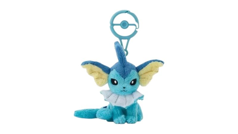 Pokemon Center Vaporeon Keychain Plush