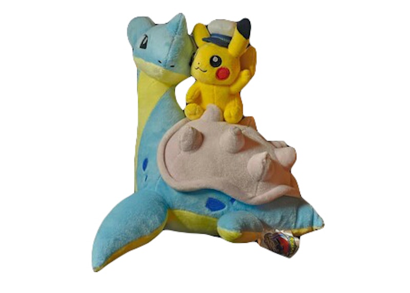 Pokemon Center World Store 2023 Lapras & Pikachu Plush