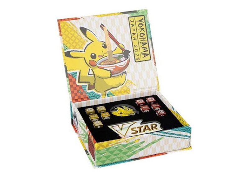 Pokemon Center World Store 2023 Yokohama Coin and Dice Set Multicolor