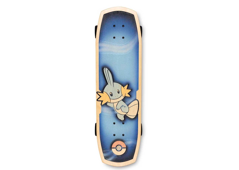 Pokemon Center x Bear Walker: Mudkip Skateboard Blue