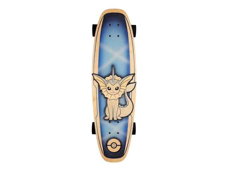 Pokemon Center x Bear Walker Vaporeon Skateboard Deck