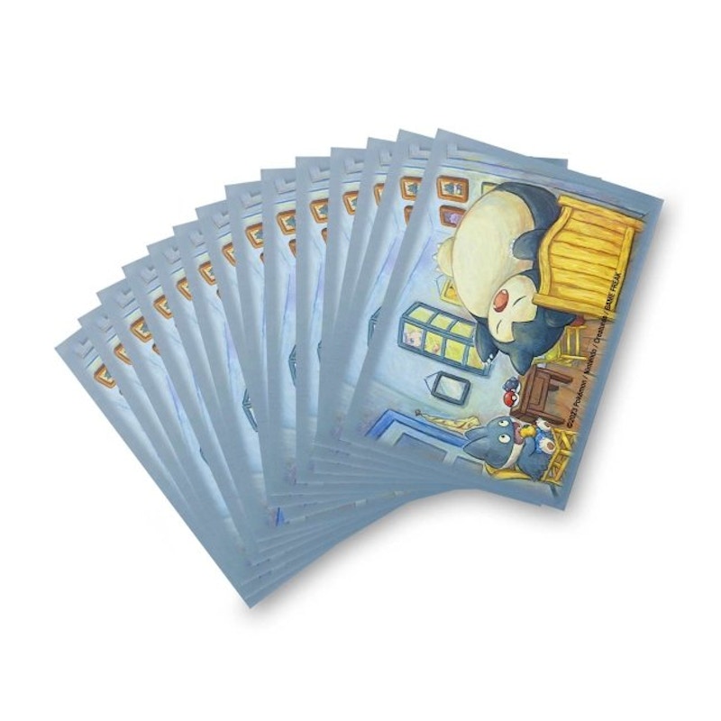 Pokemon Center x Van Gogh Museum: Munchlax & Snorlax Inspired by The Bedroom 65 Card Sleeves