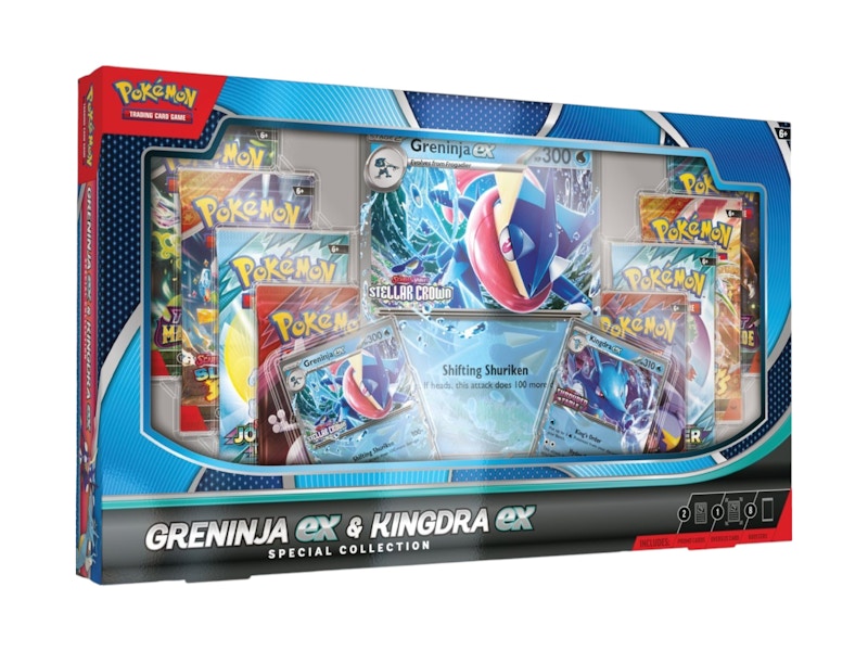 Pokémon Greninja & Kingdra ex Special Collection Box