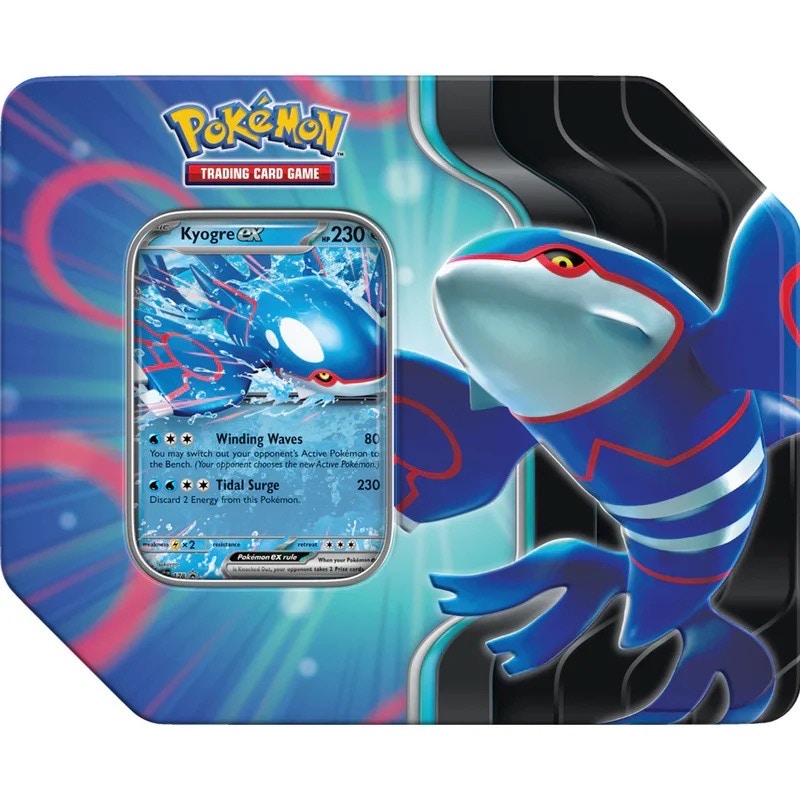 Pokèmon Scarlet & Violet Azure Legends Kyogre ex Tin