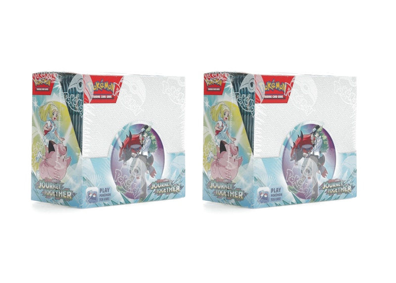 Pokémon Scarlet & Violet Journey Together Booster Box 2x Lot