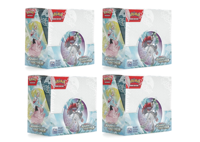 Pokémon Scarlet & Violet Journey Together Booster Box 4x Lot