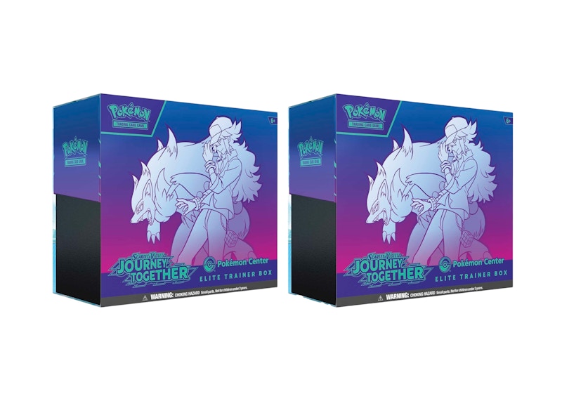 Pokémon Scarlet & Violet Journey Together Pokemon Center Elite Trainer Box 2x Lot