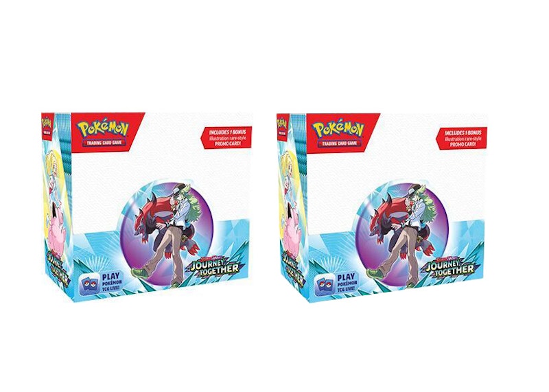 Pokémon Scarlet & Violet Journey Together SV09 Enhanced Booster Box 2x Lot
