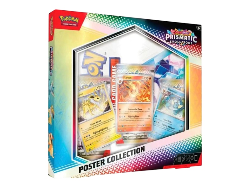 Pokémon Scarlet & Violet Prismatic Evolutions Poster Collection