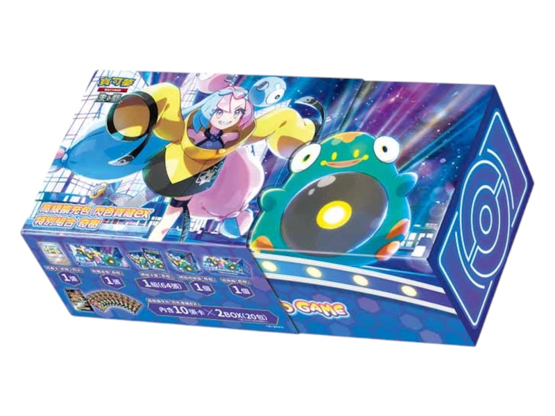 Pokémon Scarlet & Violet Shiny Treasure EX sv4a-PF Iono Special Set (Traditional Chinese)