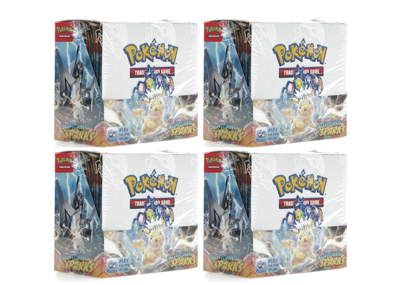 Pokémon Scarlet & Violet Surging Sparks Booster Display Box 4x Lot