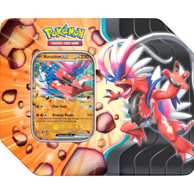 Pokèmon Slashing Legends Koraidon Tin