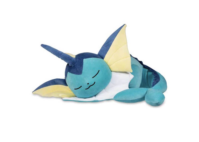 Pokemon Sleeping Vaporeon Poké Plush
