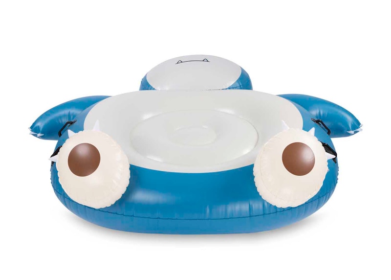 Pokemon Snorlax Summer Days Pool Float Blue