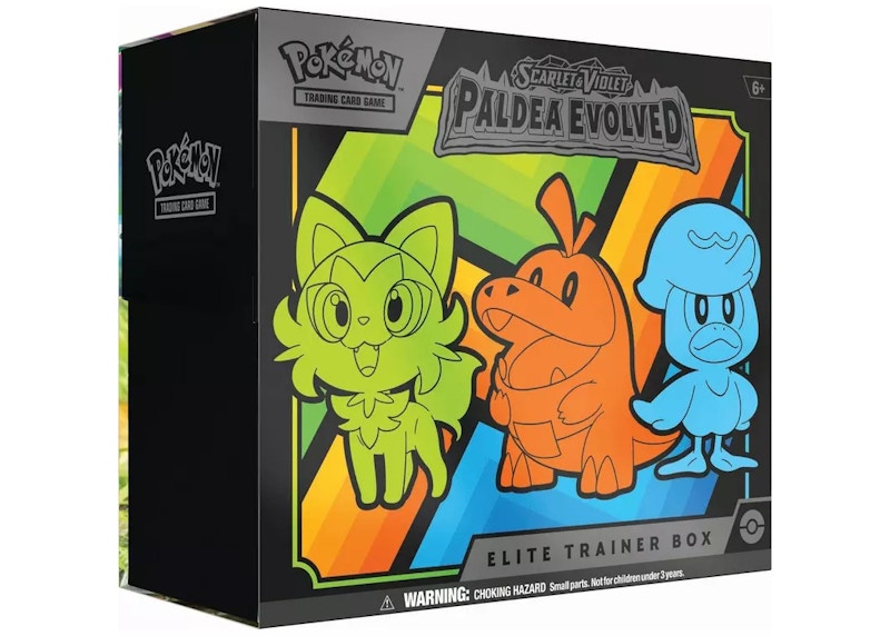 Pokémon TCG Scarlet & Violet Paldea Evolved Elite Trainer Box