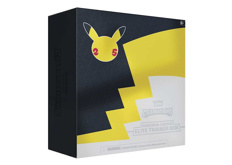 Pokémon TCG 25th Anniversary Celebrations Pokémon Center Exclusive Elite Trainer Box