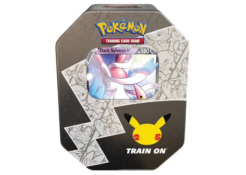 Pokémon TCG 25th Anniversary Celebrations Tin Dark Sylveon V
