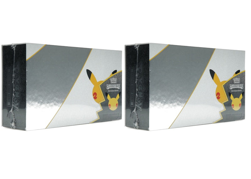 Pokémon TCG 25th Anniversary Celebrations Ultra-Premium Collection Box 2x Lot