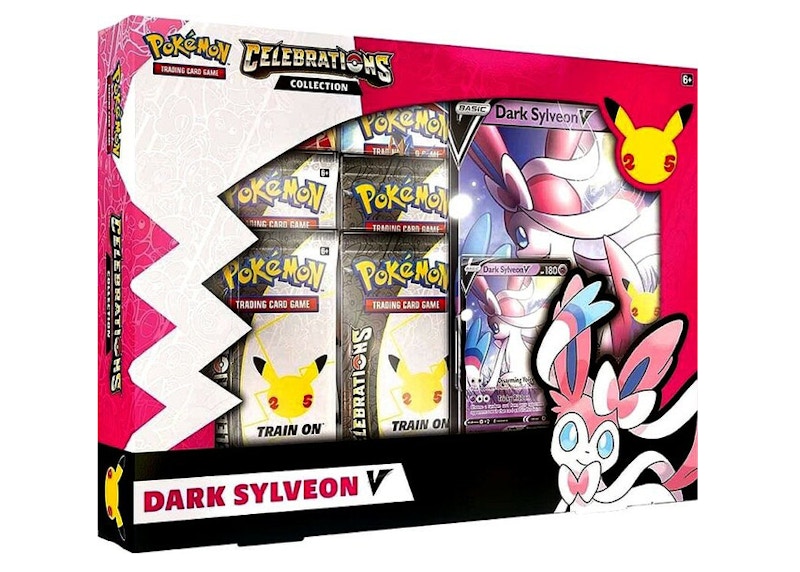Pokémon TCG 25th Anniversary Celebrations V Box Dark Sylveon V