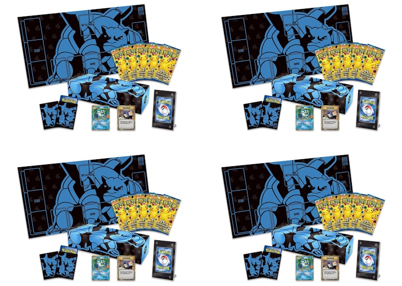 Pokémon TCG 25th Anniversary Collection Blastoise Box (Traditional Chinese) 4x Lot
