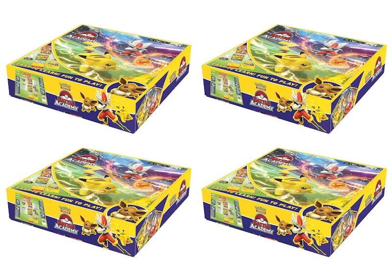Pokémon TCG Battle Academy Box (2022) 4x Lot