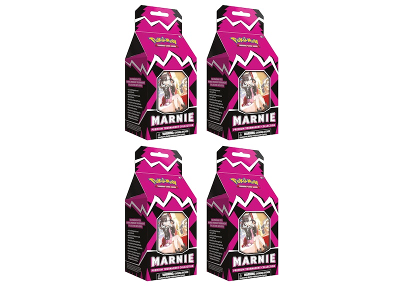 Pokémon TCG Marnie Premium Tournament Collection Box 4x Lot